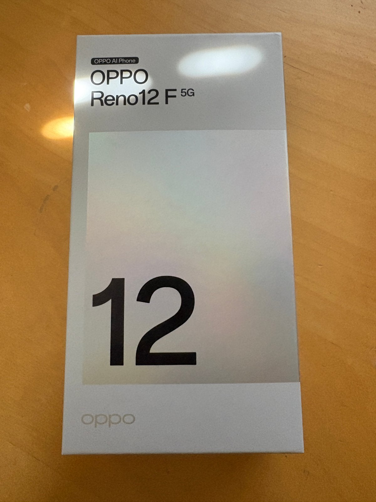 OPPO Reno12 F 5G - zgan Black Green, Overige modellen, Nieuw, Ophalen of Verzenden, Zonder simlock