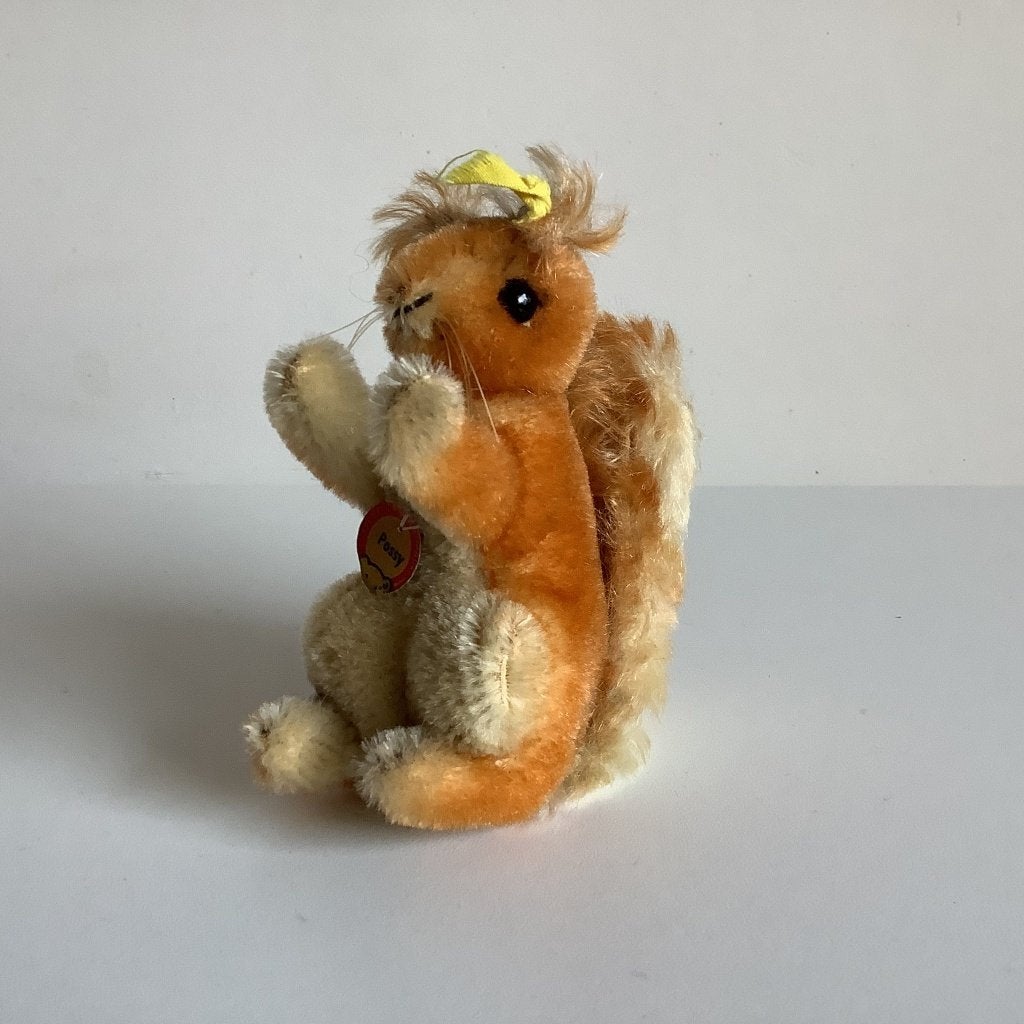 Vintage Steiff eekhoorntje “Possy”, Ophalen of Verzenden