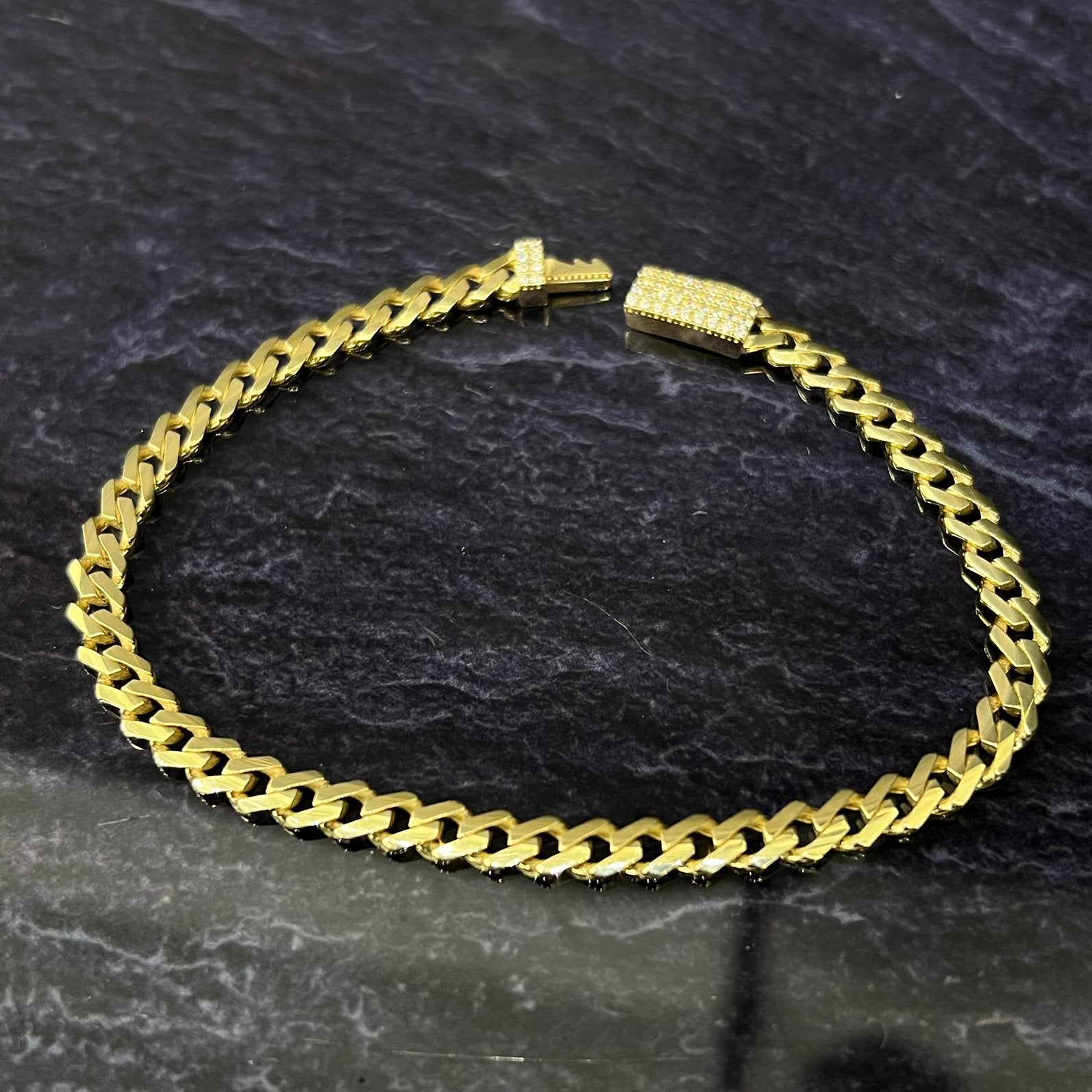 14 karaat gouden gourmet armband nieuw, Ophalen of Verzenden, Nieuw, Goud