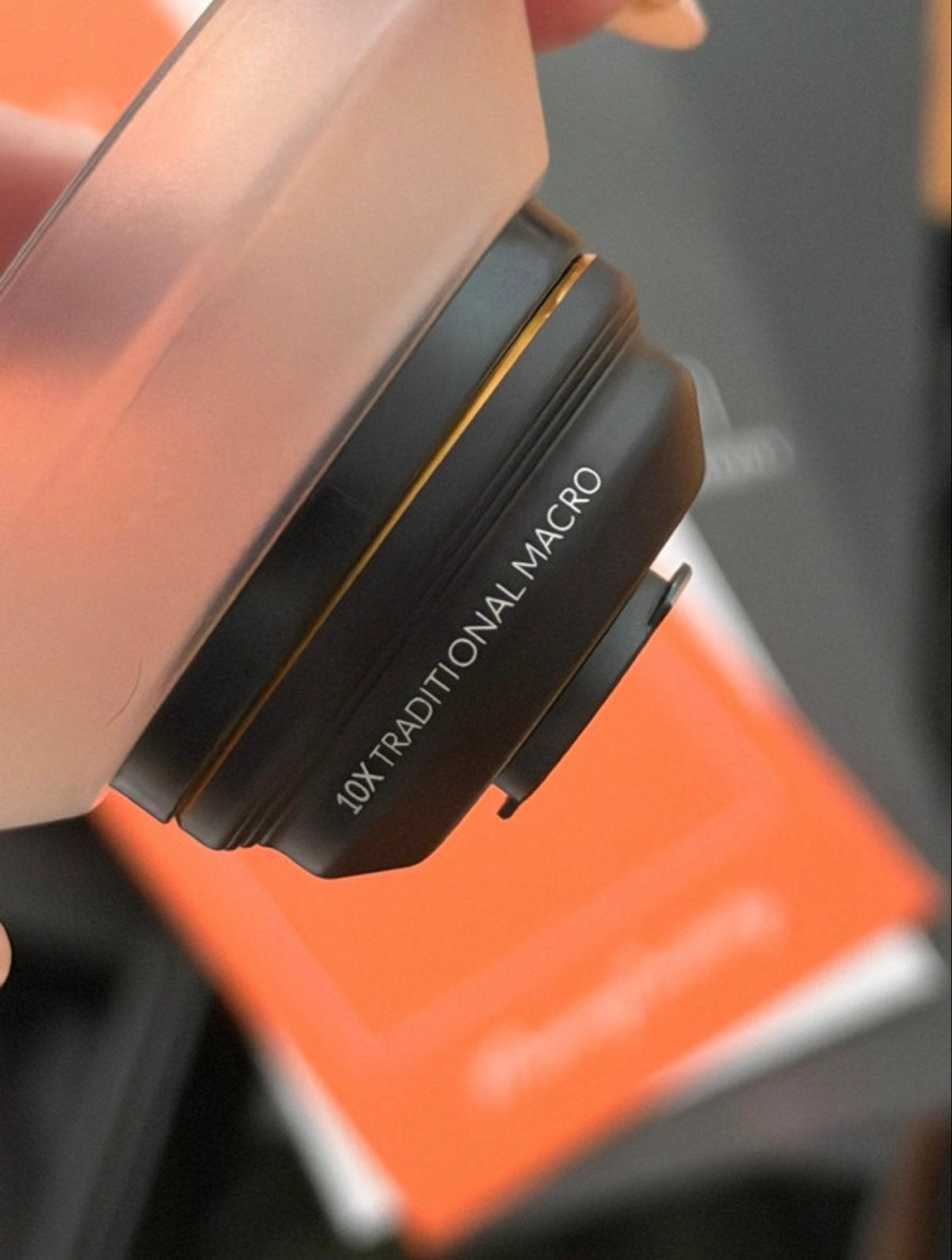 Shiftcam Ultra Macro lens 10x voor mobiele telefoon, Overige merken, Macrofunctie, Ophalen of Verzenden, Zo goed als nieuw