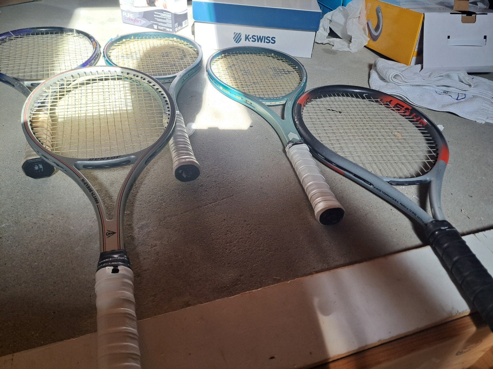 tennisrackets, Ophalen, Gebruikt, Racket, Overige merken