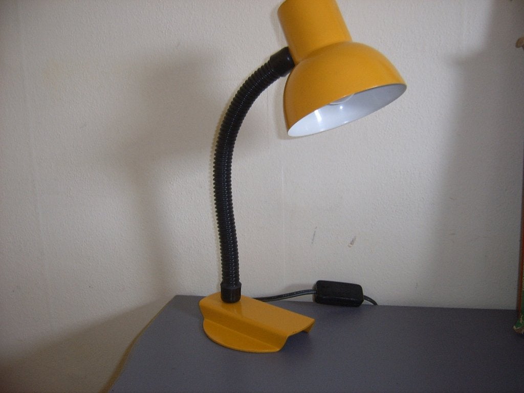 Vintage bureaulampje Hala, Vintage, Met schakelaar, Ophalen of Verzenden, Zo goed als nieuw