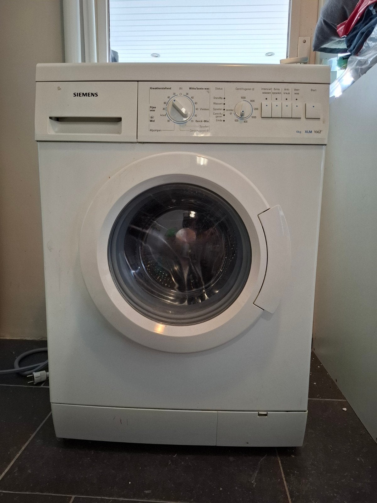 Siemens XLM 1662 Wasmachine - Voorlader, 6 tot 8 kg, Gebruikt, Ophalen of Verzenden, 1600 toeren of meer