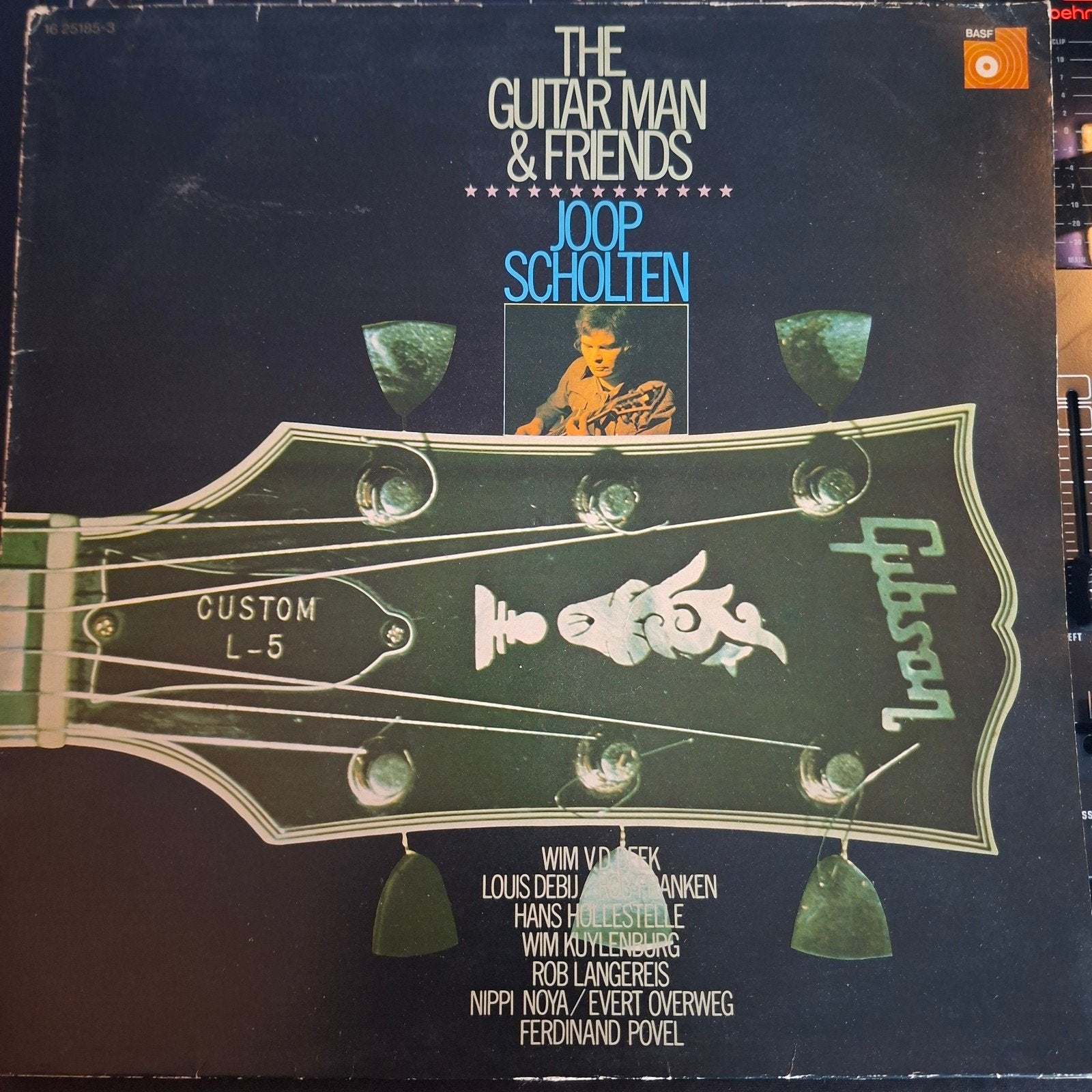 Joop Scholten - The Guitar Man & Friends (1972, Jazz), Gebruikt, Eerste persing, Ophalen of Verzenden, Jazz