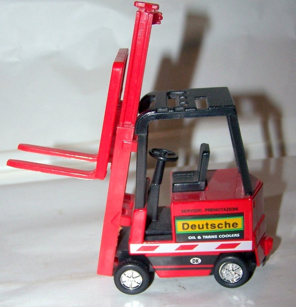 Mooi model heftruck. Nwst., Ophalen of Verzenden, Zo goed als nieuw, Overige typen