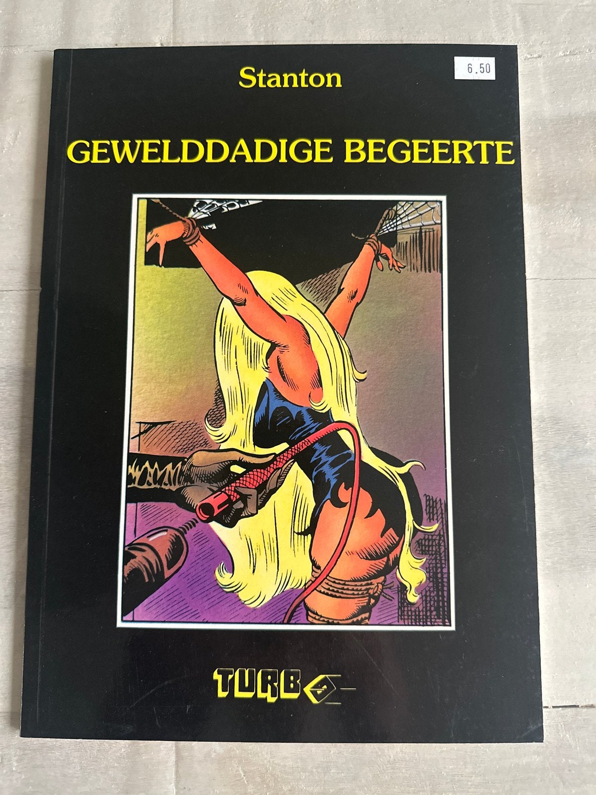Stanton - Gewelddadige Begeerte (Turbo reeks), Eén stripboek, Ophalen of Verzenden, Zo goed als nieuw