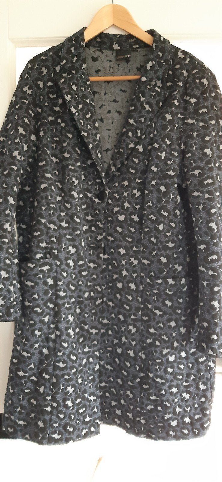 Dreamstar lang colbert met dierenprint - Maat 46, Dreamstar, Maat 46/48 (XL) of groter, Ophalen of Verzenden, Jasje