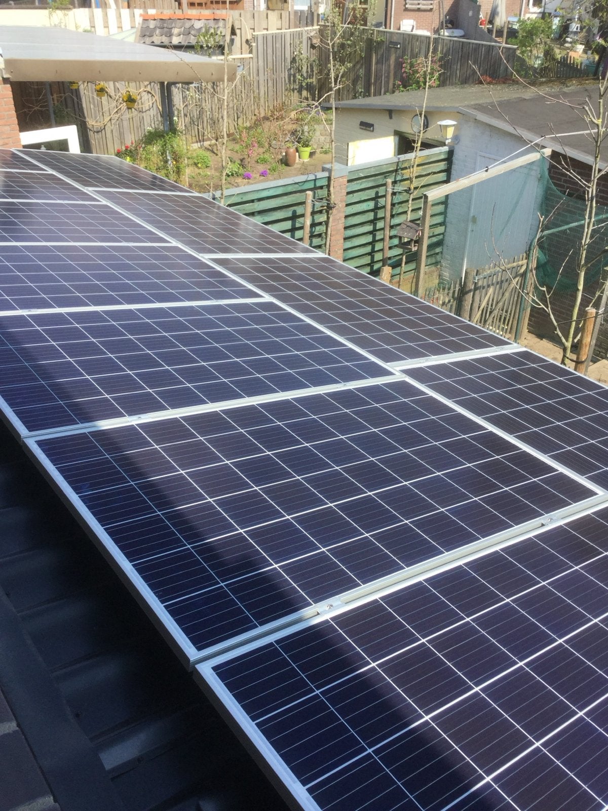 Growatt 3600W omvormer met complete montageset en monitoring, Doe-het-zelf en Verbouw, Zonnepanelen en Toebehoren, Ophalen, Zo goed als nieuw