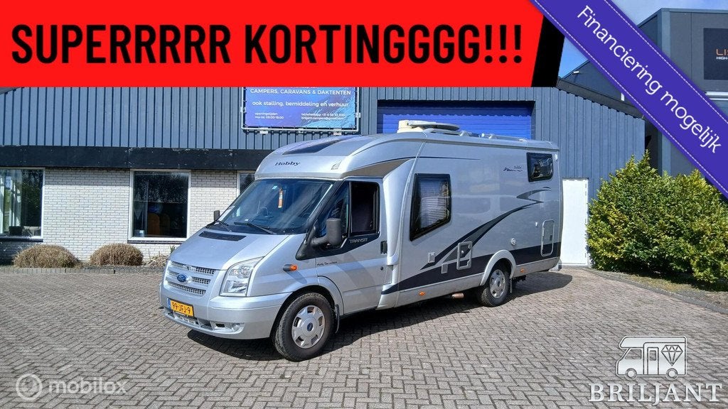 Hobby T 500 GESC.. 2009 enkele bedden, Ringverwarming, Hobby, Airbags, 6 tot 7 meter