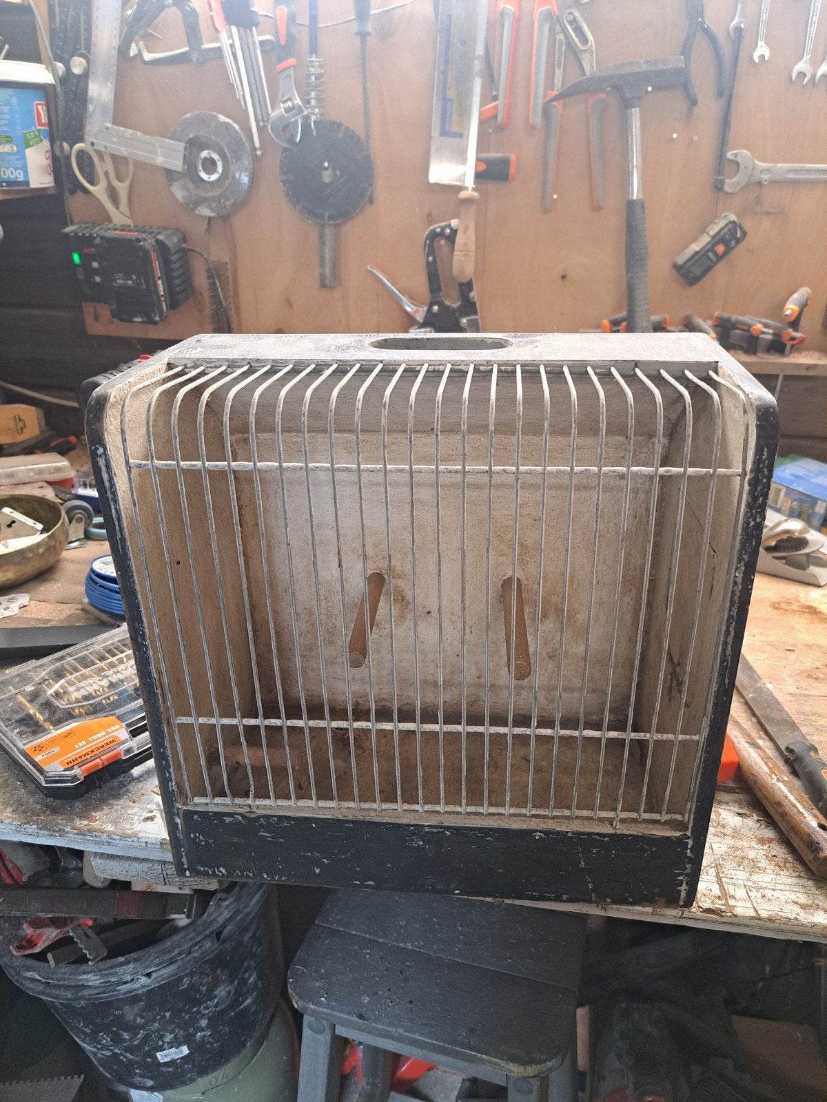 Tt kooi, Dieren en Toebehoren, Vogels | Hokken en Kooien, Ophalen, Hout, Vogelkooi