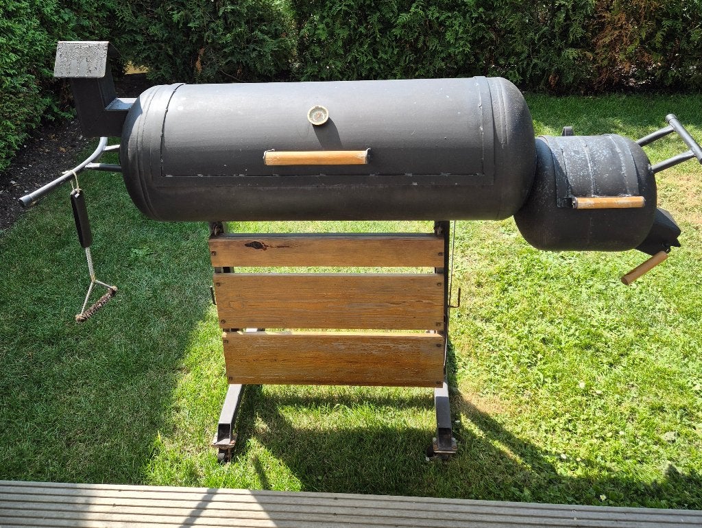 BBQ/offset smoker, Ophalen, Gebruikt