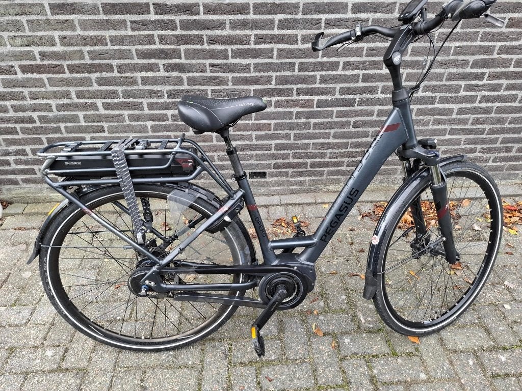 Ebike Pegasus shimano motor 2964 Km !, 47 tot 50 cm, Versnellingen, Zo goed als nieuw, Schijfrem