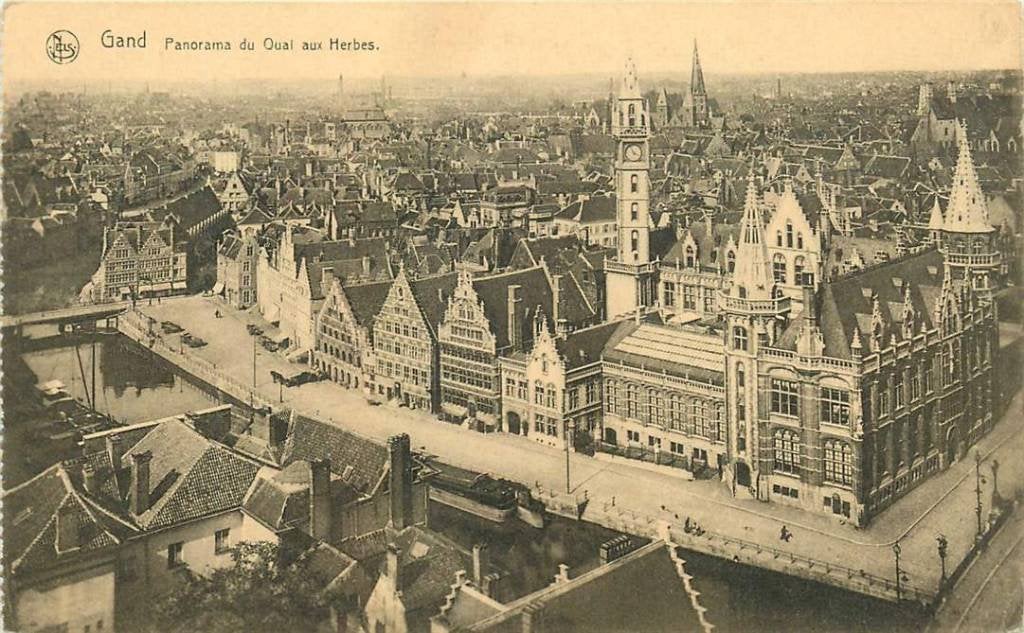 381-121-005 Gand Panorama, Verzenden, Voor 1920, Overig Europa