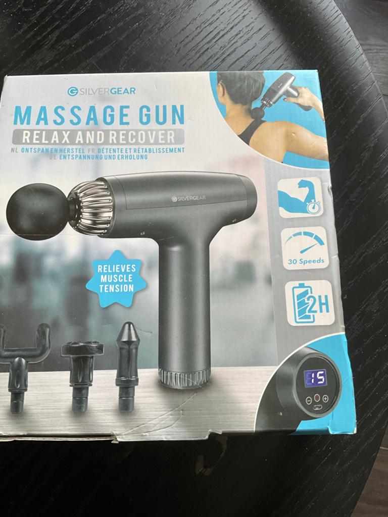 Silvergear Massage Gun - Ontspanning & Herstel, Ophalen, Nieuw, Apparaat