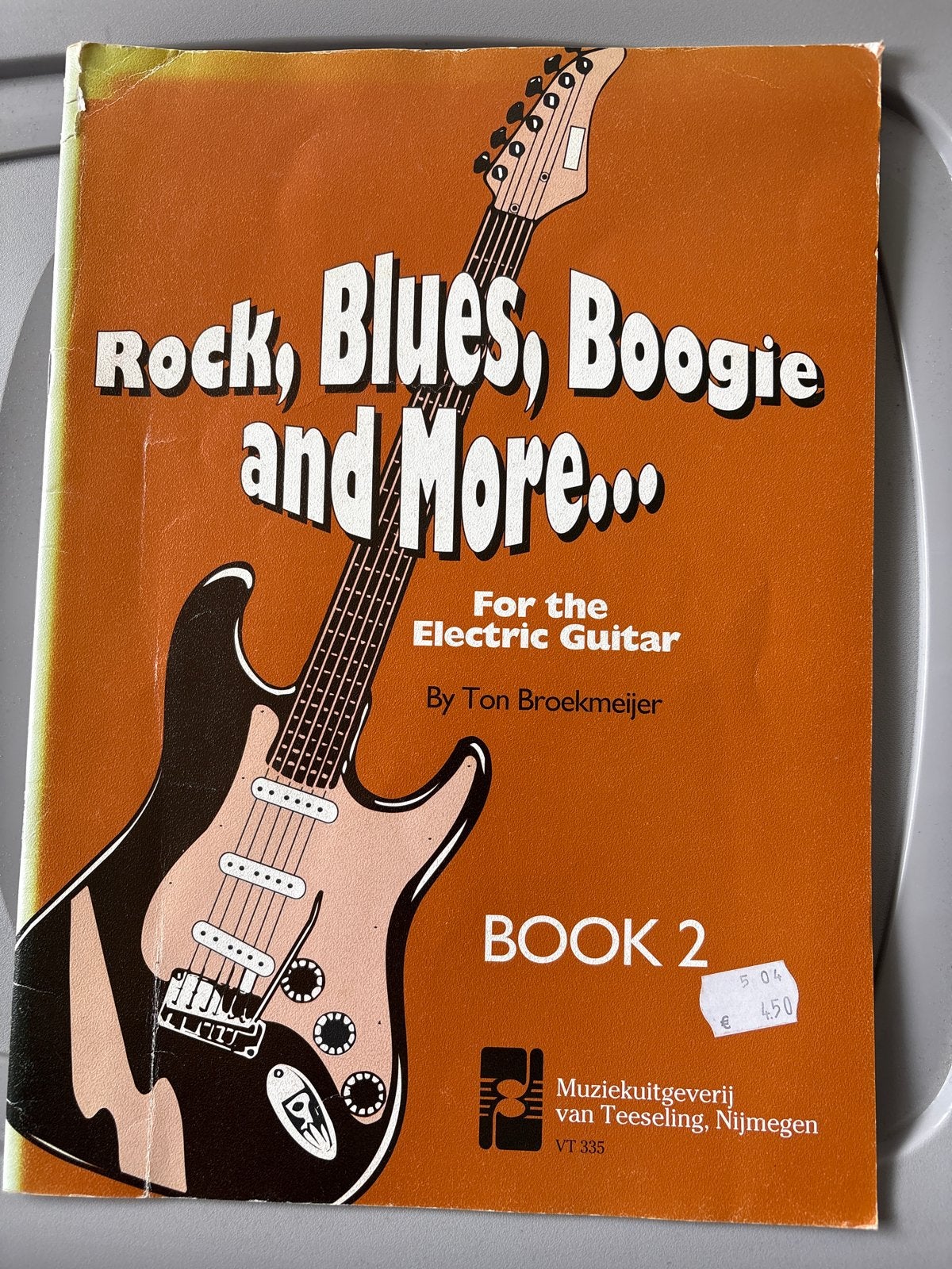 Gitaarlesboek: Rock, Blues, Boogie and More... Boek 2, Boeken, Ophalen of Verzenden, Gelezen, Instrument