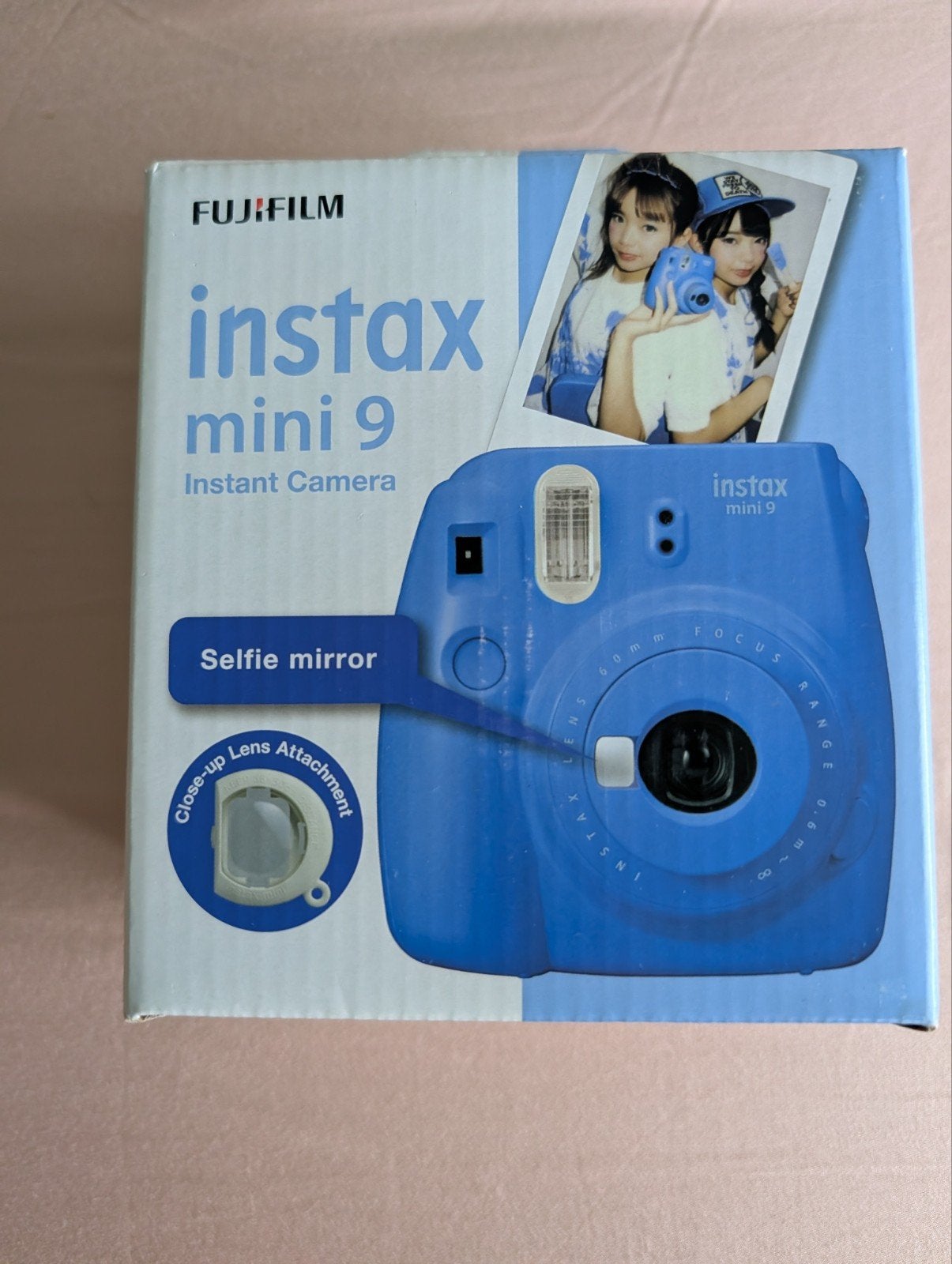 Nieuw in doos: Fujifilm Instax Mini 9 Cobalt Blue, Audio, Tv en Foto, Fotocamera's Analoog, Ophalen of Verzenden, Nieuw, Polaroid