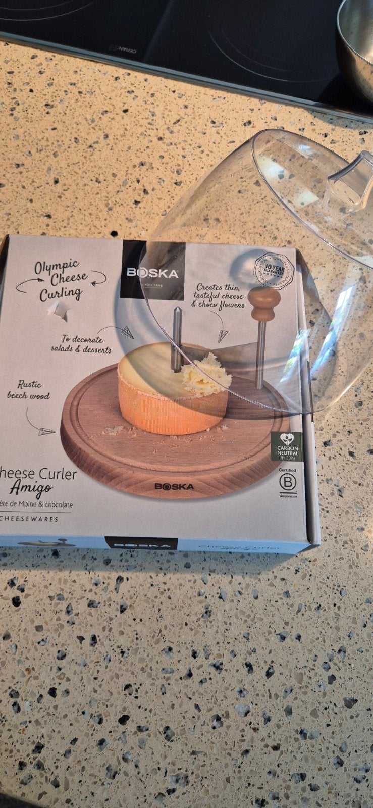 Boska Olympic Cheese Curler Amigo - Kaaskruller, Overige typen, Hout, Nieuw, Ophalen of Verzenden