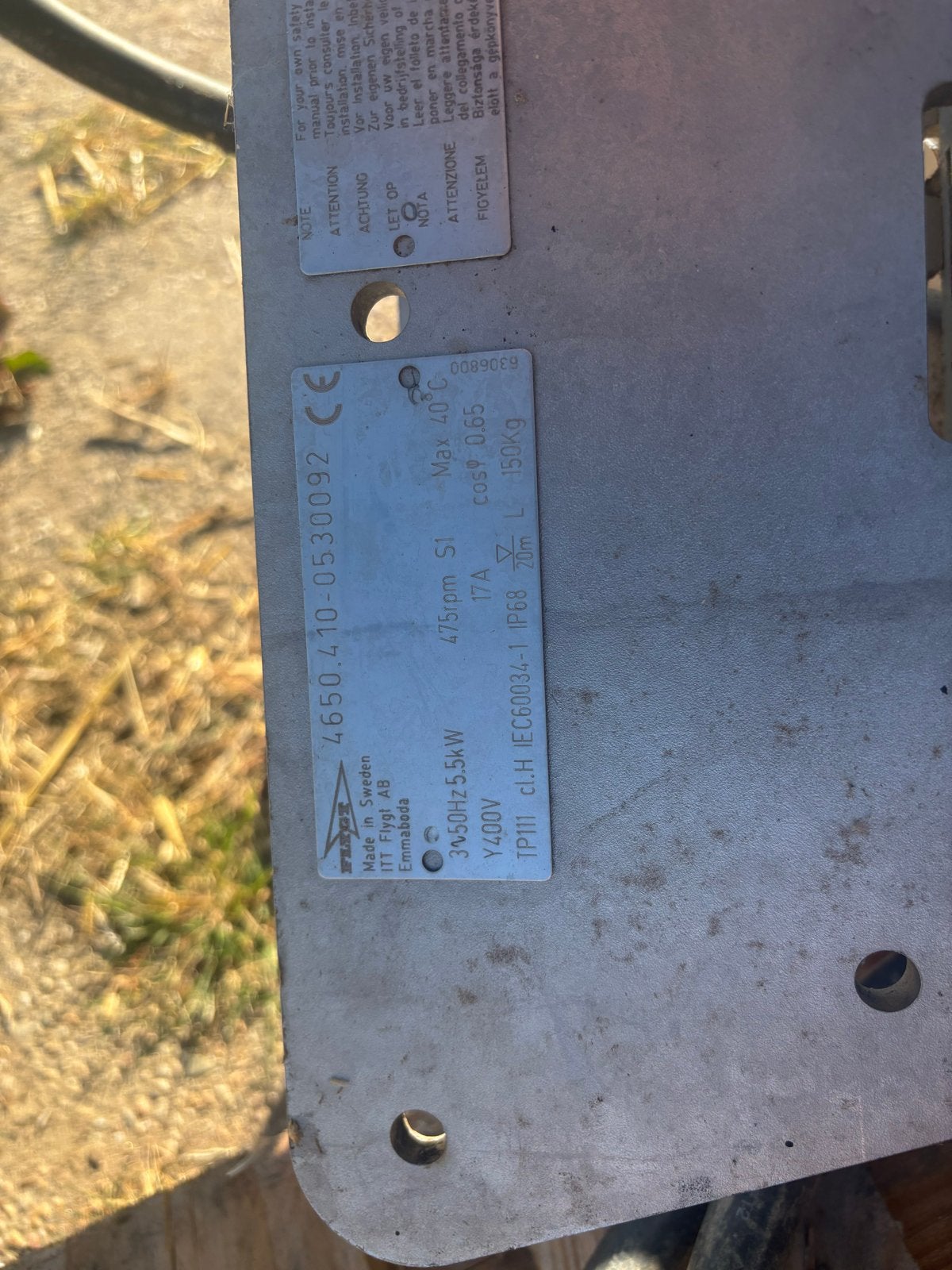 3 Elektrische Mestmixers met Frequentieregelaar, Ophalen, Veehouderij, Voertechniek
