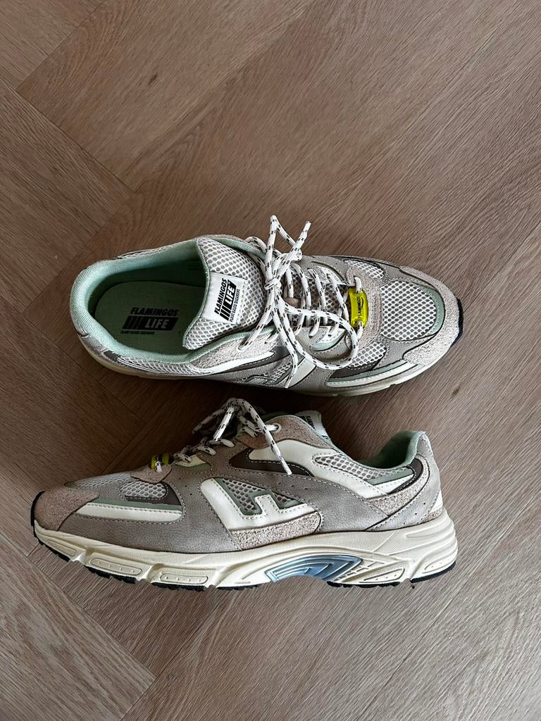 Flamingo Life - Wairoa - Stone Matcha - maat 46, Overige kleuren, Ophalen of Verzenden, Sneakers of Gympen, Zo goed als nieuw
