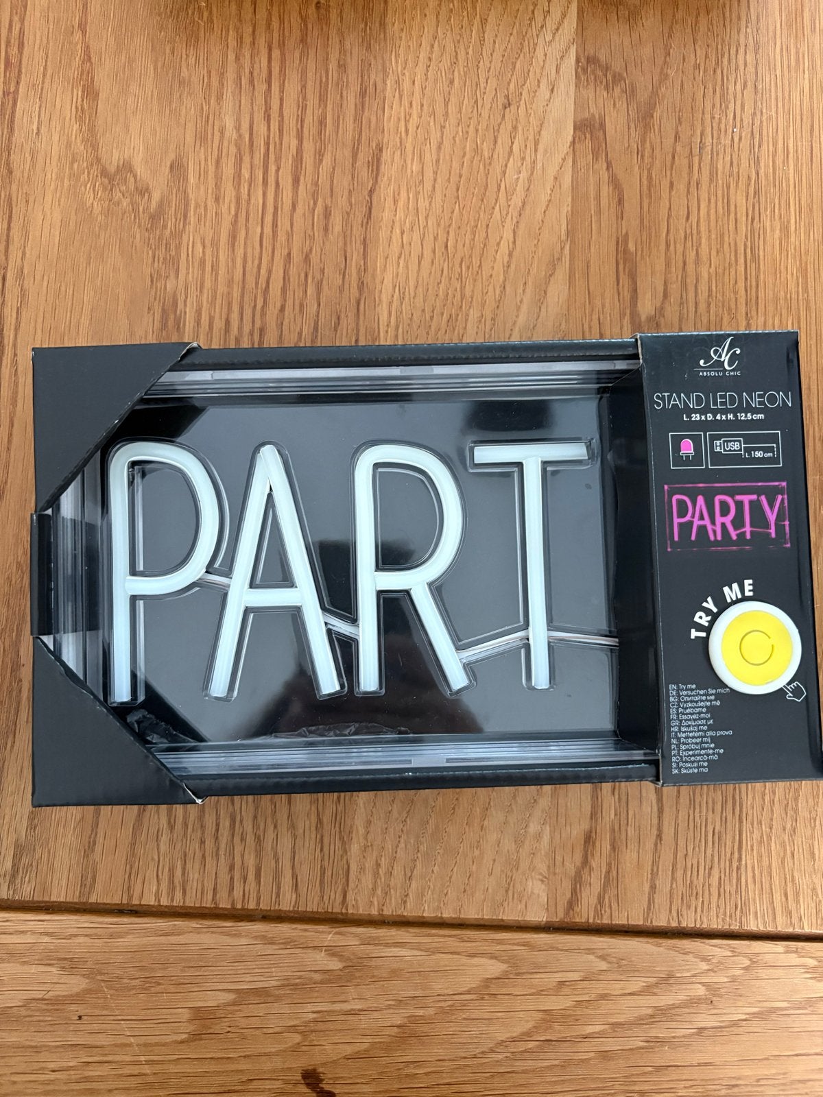 LED Neon Party Verlichting - Nieuw in Doos, ., Overige stijlen, Nieuw, Ophalen of Verzenden