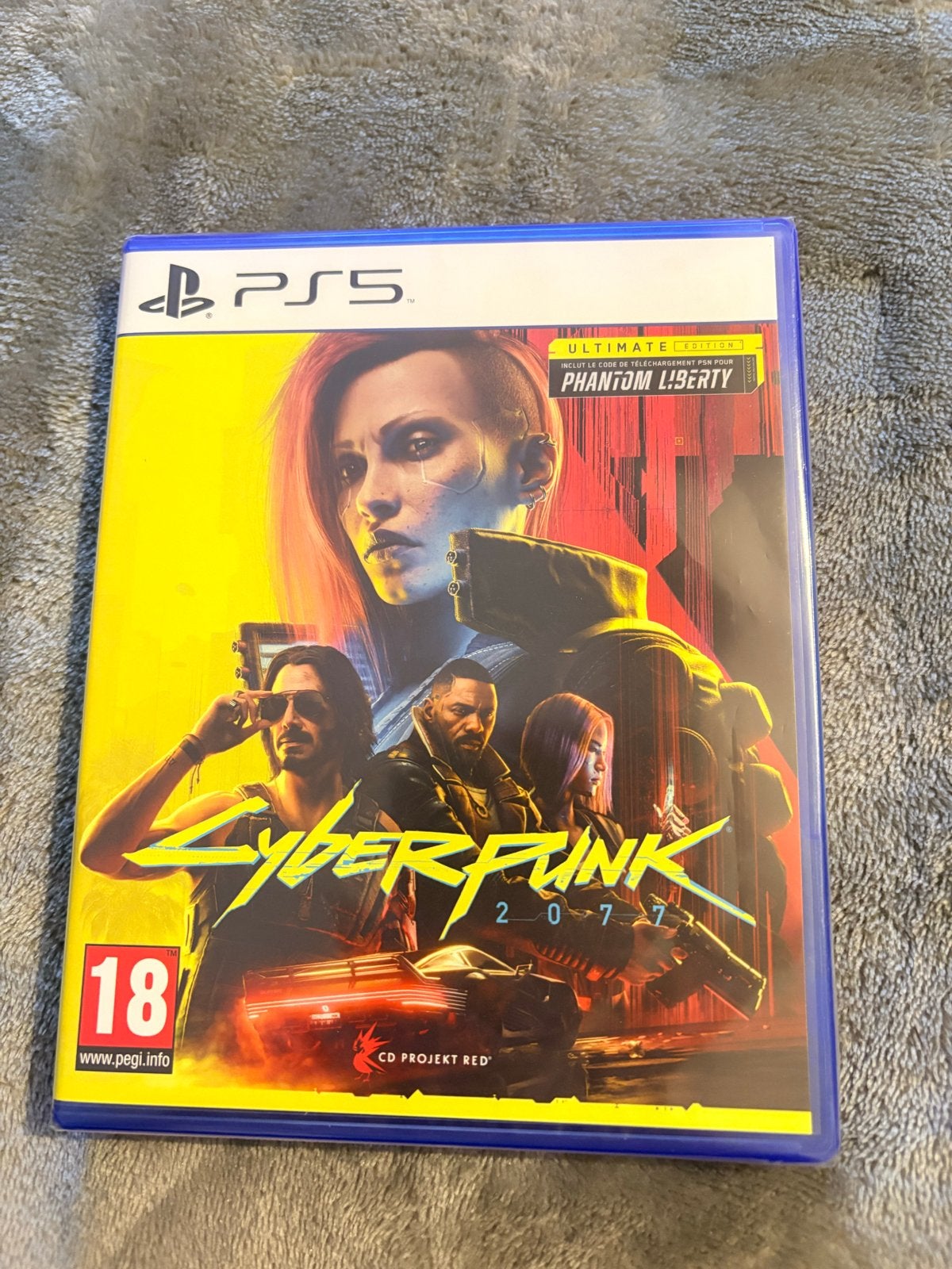 Cyberpunk 2077 Ultimate Edition PS5 (incl. Phantom Liberty), Vanaf 18 jaar, 1 speler, Ophalen of Verzenden, Zo goed als nieuw