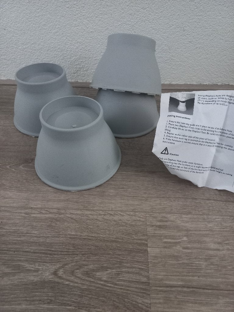 meubelverhogers, Ophalen, Zo goed als nieuw