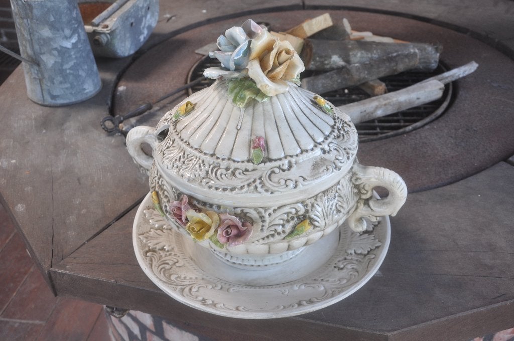 brocante soepterrine, Ophalen of Verzenden