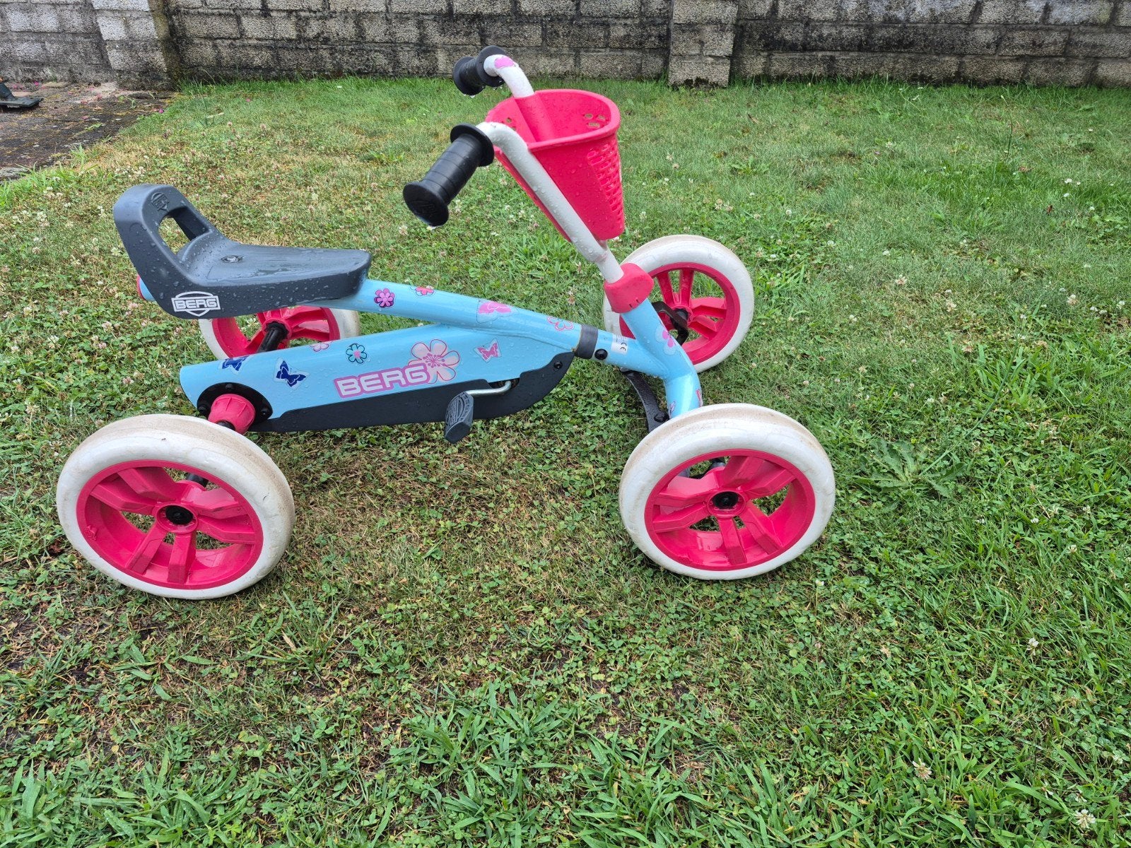 BERG Loopfiets Biky Mini Blauw/Roze, Ophalen, Gebruikt, Loopfiets