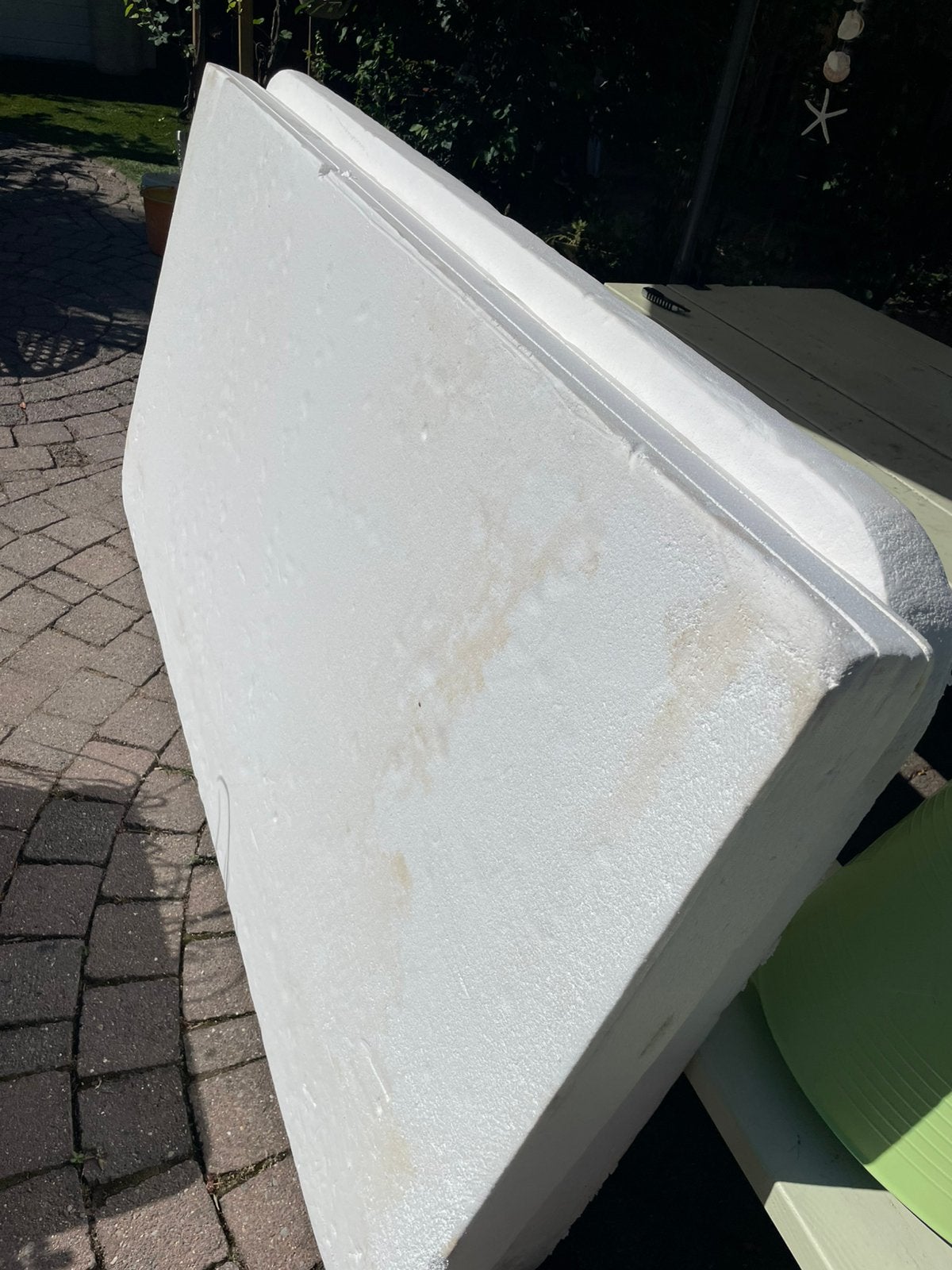 Piepschuim voor de jacuzzi cover, Ophalen, Gebruikt