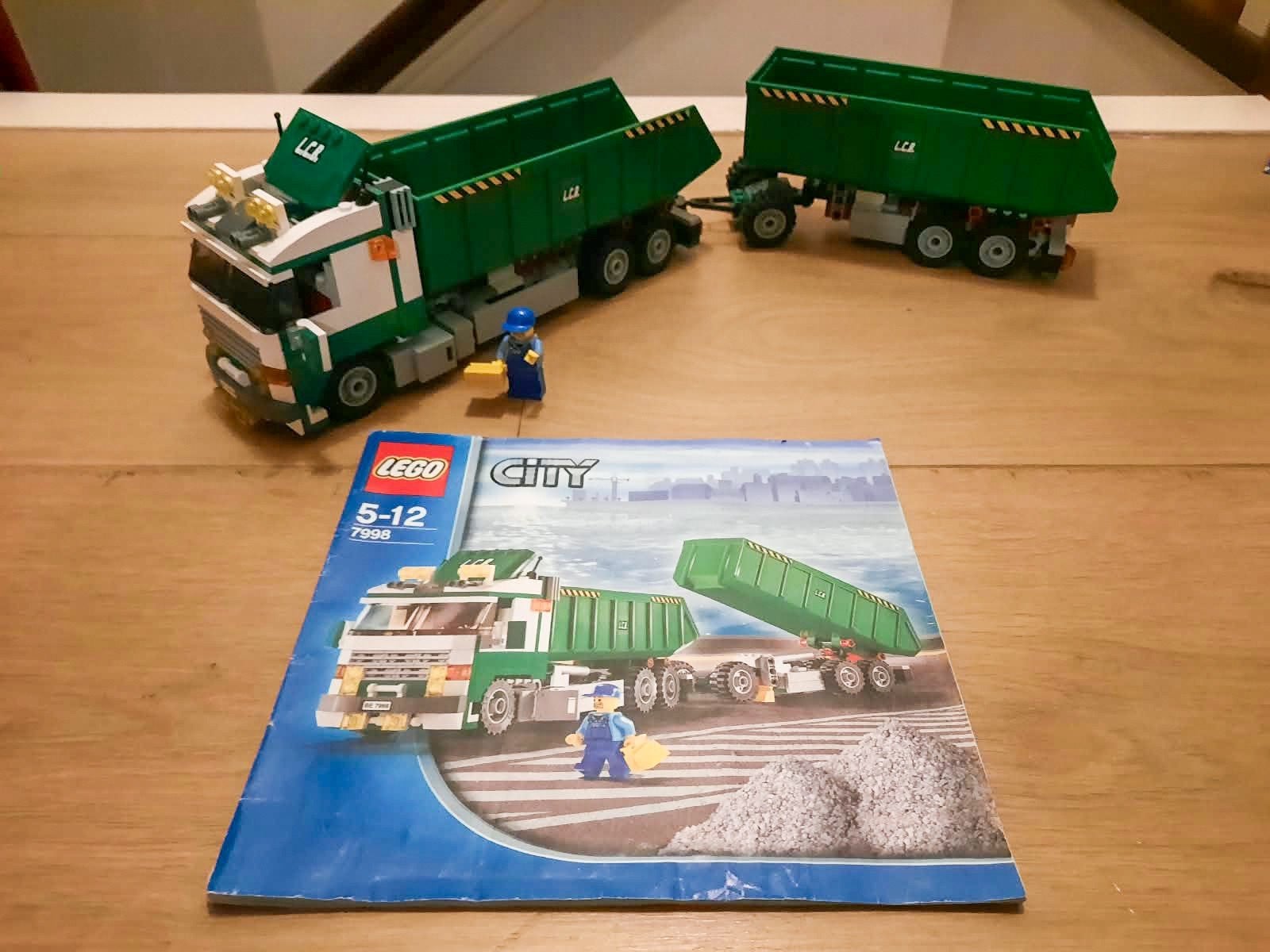 Lego City 7998 kiepwagen Helemaal compleet!, City, Lego, Ophalen of Verzenden, Zo goed als nieuw