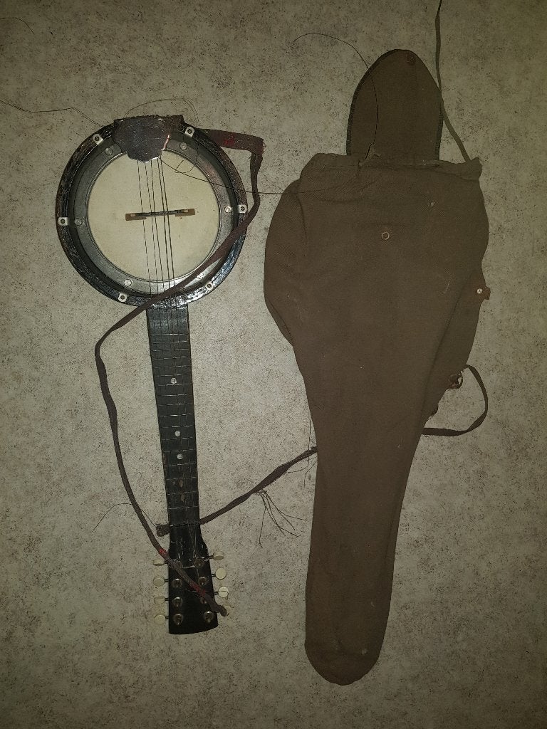 Banjo mandoline banjoline, Muziek en Instrumenten, Ophalen of Verzenden, Gebruikt, Mandolinebanjo
