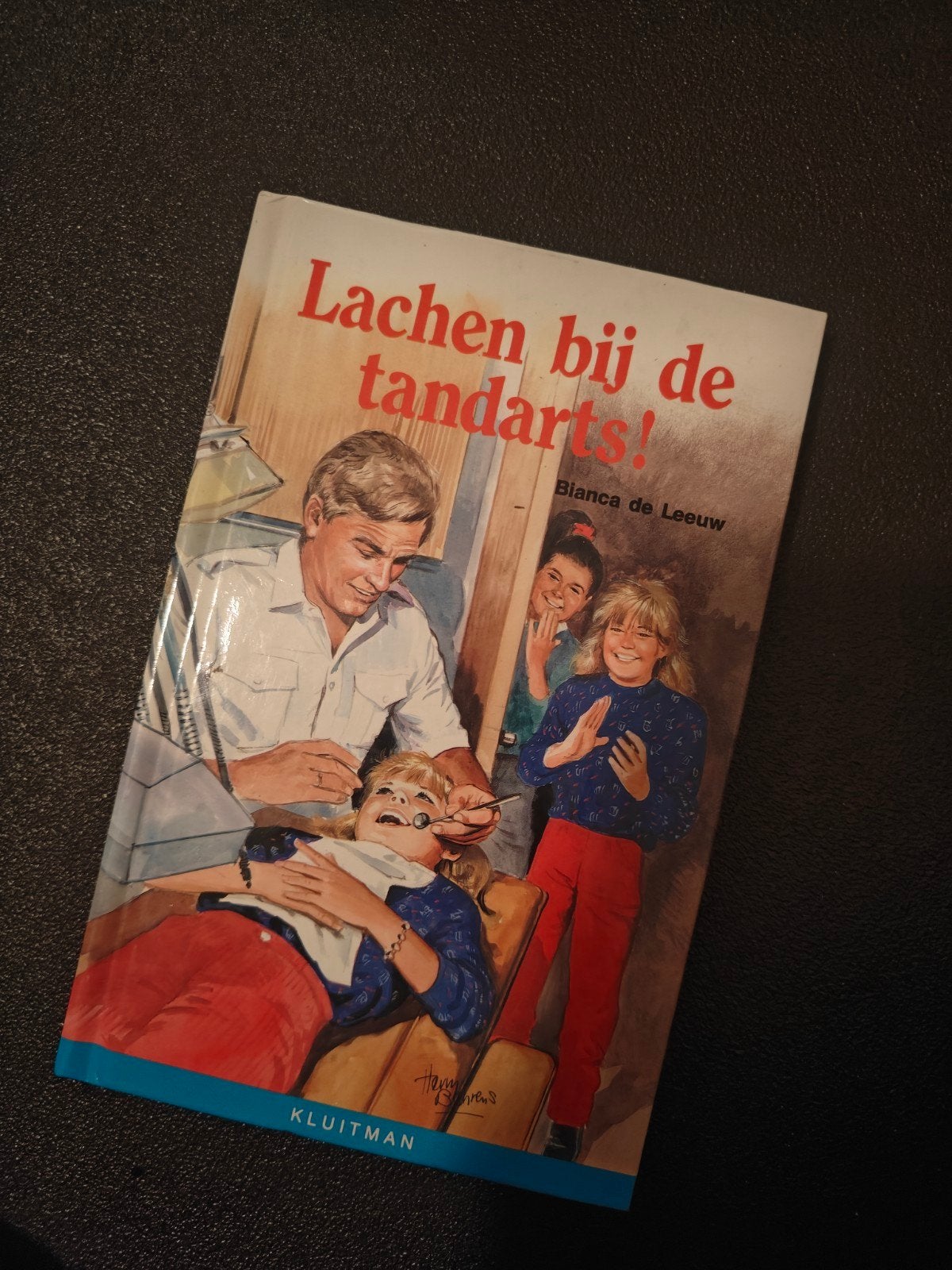 Lachen bij de tandarts! - Bianca de Leeuw (Kluiman), Ophalen of Verzenden, Gelezen, Bianca de Leeuw, Fictie algemeen