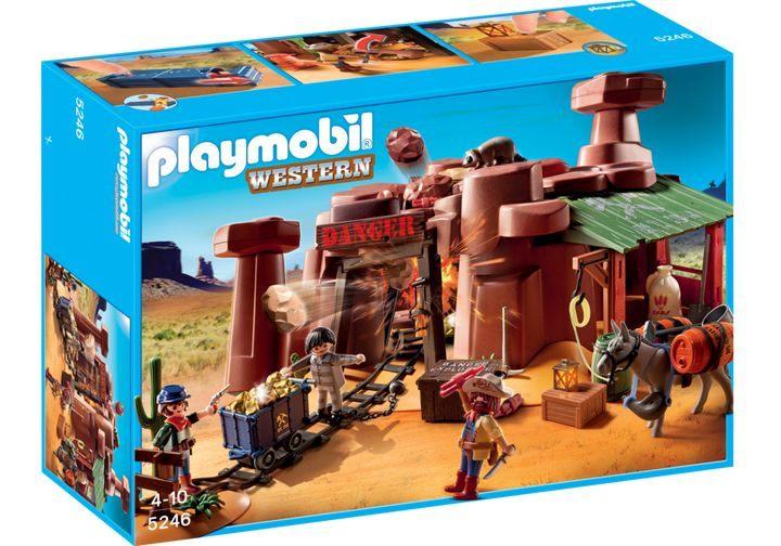 5246 de goudmijn / Western / soldaten / fort, Kinderen en Baby's, Speelgoed | Playmobil, Ophalen of Verzenden, Nieuw, Complete set