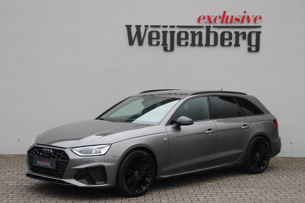 Audi A4 Avant 45 TFSI Quattro S-line Black Optic Massage HU, Auto's, Automaat, 12 maanden, 15 km/l, Gebruikt