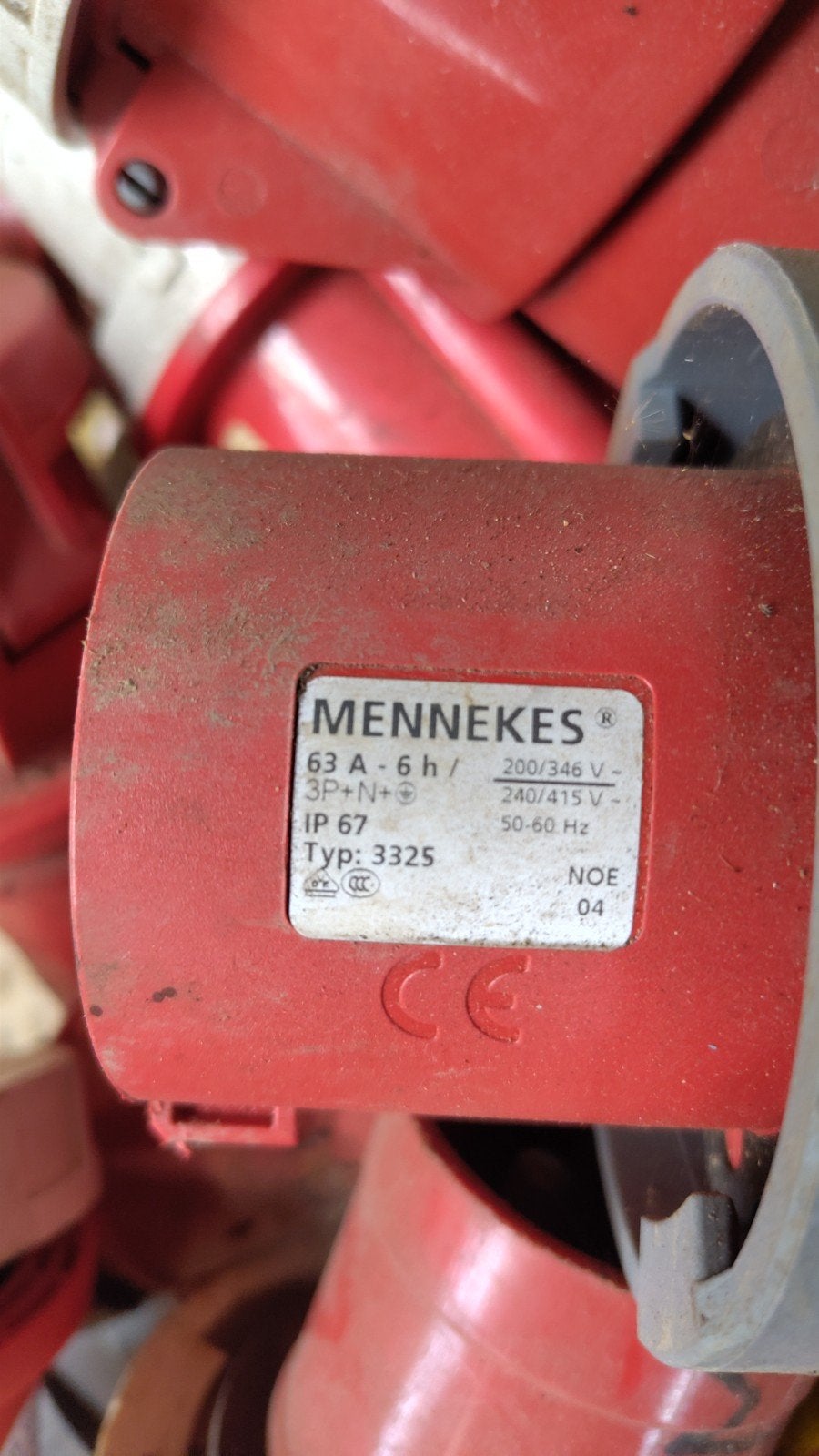 Mennekes CEE Stekkers en Koppelingen - Diverse Ampèrages, Ophalen of Verzenden, Gebruikt, Overige merken, Stekker