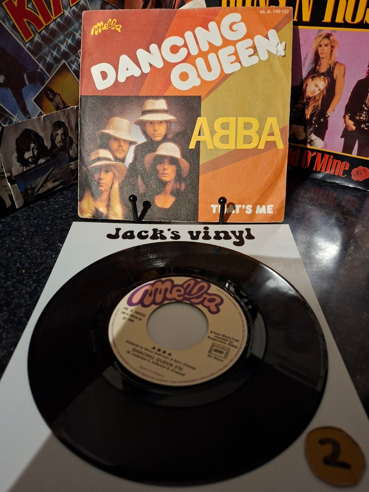 ABBA - Dancing Queen / That's Me 7 inch  1978/2, Gebruikt, 7 inch, Ophalen of Verzenden, Fotohoes