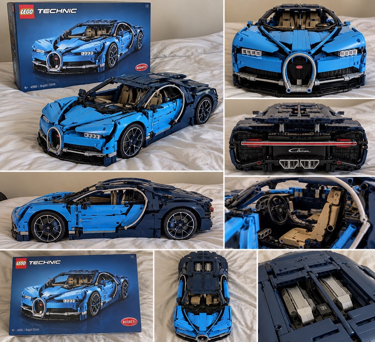 LEGO Technic Bugatti Chiron 42083 - Zo goed als nieuw
