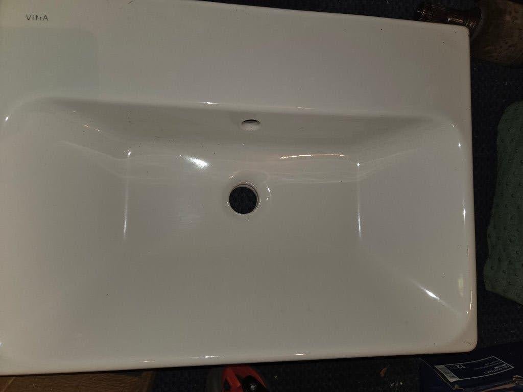 wastafel merk Vitra Nieuw in doos, Doe-het-zelf en Verbouw, Sanitair, Ophalen, Nieuw, Wastafel