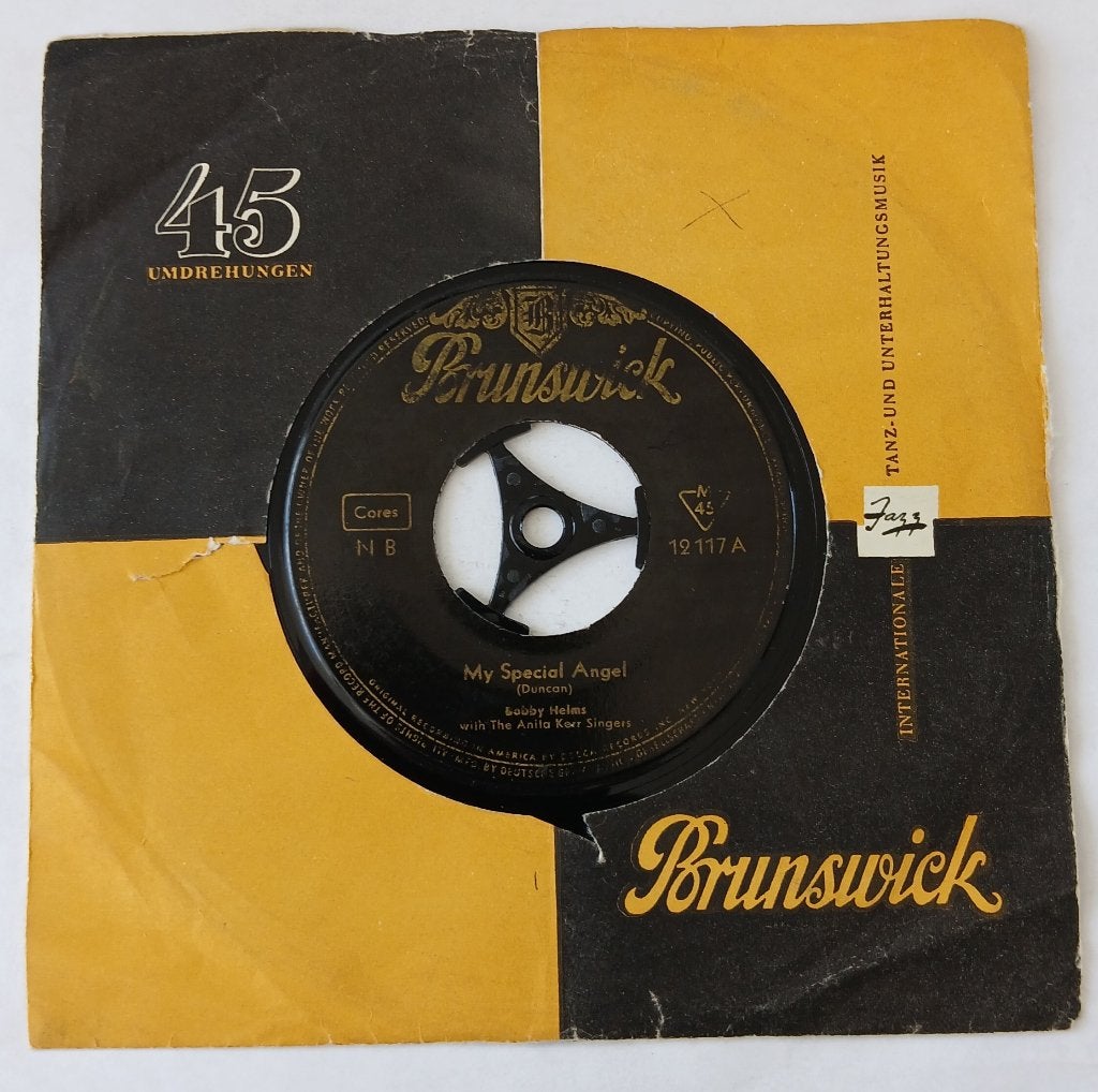 Bobby Helms with The Anita Kerr singers - My special angel, Ophalen of Verzenden, Gebruikt, Pop, Single