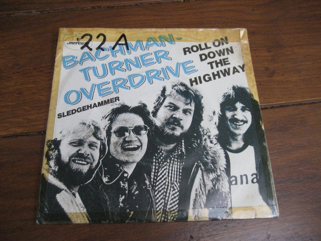 Bachman turner overdrive roll on down, Ophalen of Verzenden, Gebruikt, 7 inch, Rock en Metal