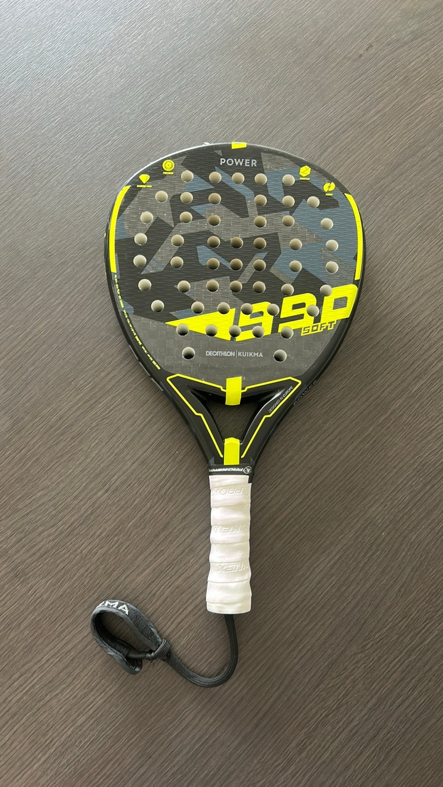 Kuikma Power 990 Soft Padel Racket - Uitstekende Staat, Ophalen of Verzenden, Zo goed als nieuw, Padelracket