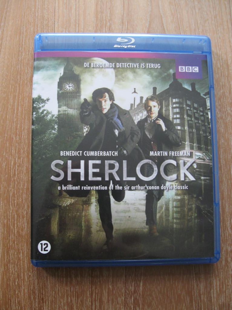 Blu-ray Sherlock Seizoen 1 Benedict Cumberbatch, Cd's en Dvd's, Ophalen of Verzenden, Zo goed als nieuw, Tv en Series