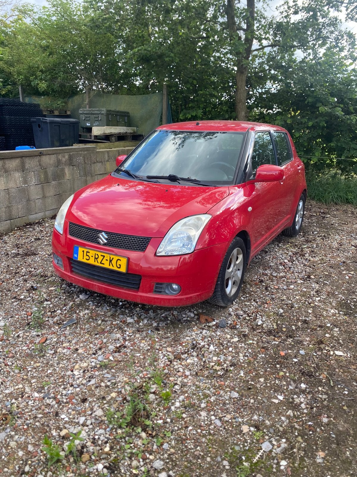 Suzuki Swift 1.5 5D 2006 Rood, Ophalen, Gebruikt, Suzuki