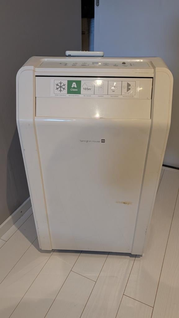 Tarrington House Mobiele Airco met afstandsbediening, Witgoed en Apparatuur, Gebruikt, Energieklasse A of zuiniger, 3 snelheden of meer