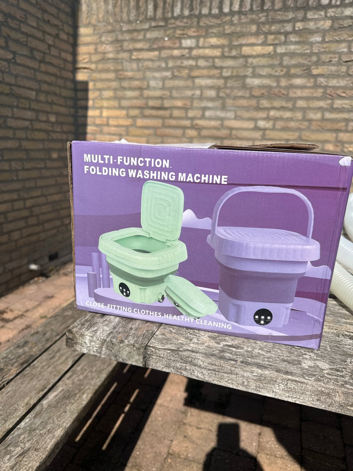 Opvouwbare Wasmachine - Compact en Draagbaar, Ophalen, Minder dan 1200 toeren, Minder dan 85 cm, Minder dan 4 kg