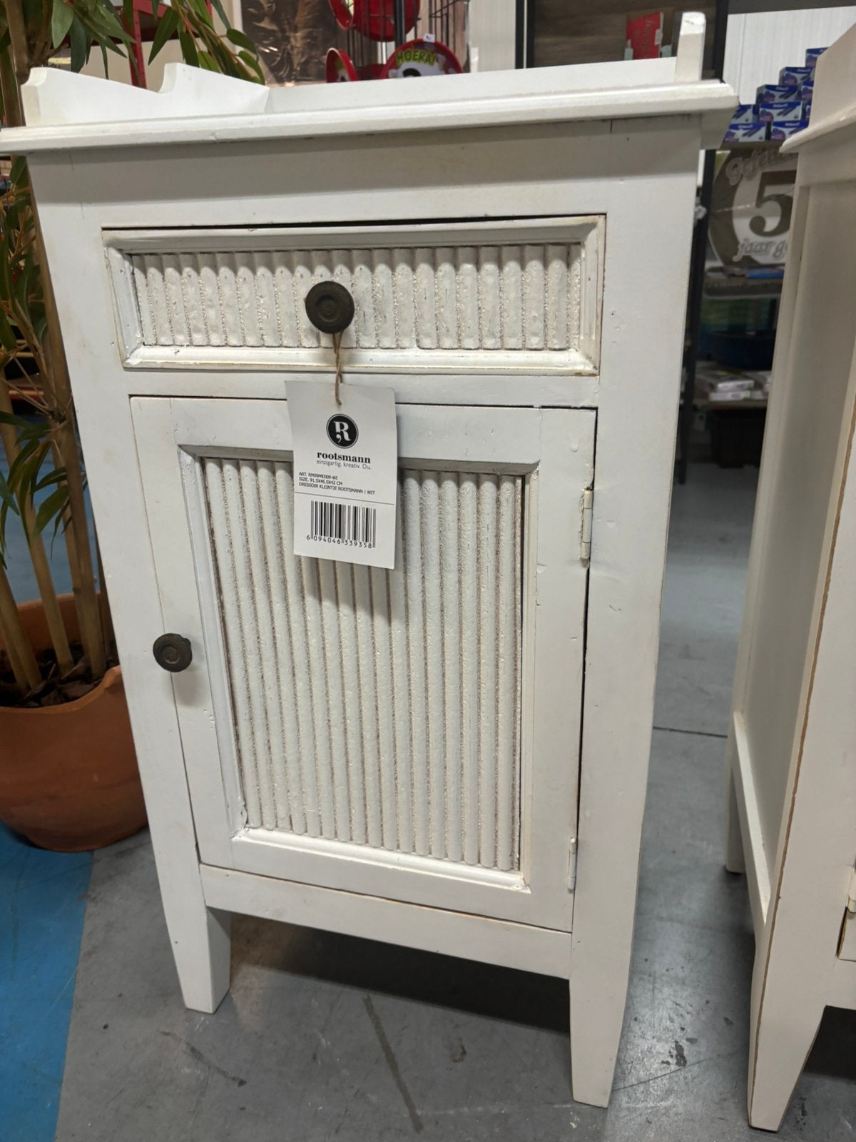 Rootsman klein dressoir wit nieuw, Ophalen, Nieuw, Nb, Nb