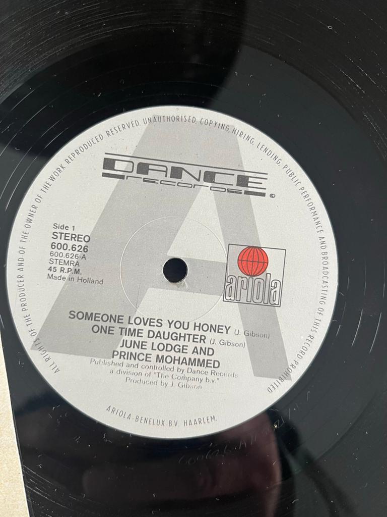 June Lodge & Prince Mohammed - Someone Loves You Honey, Ophalen of Verzenden, 12 inch