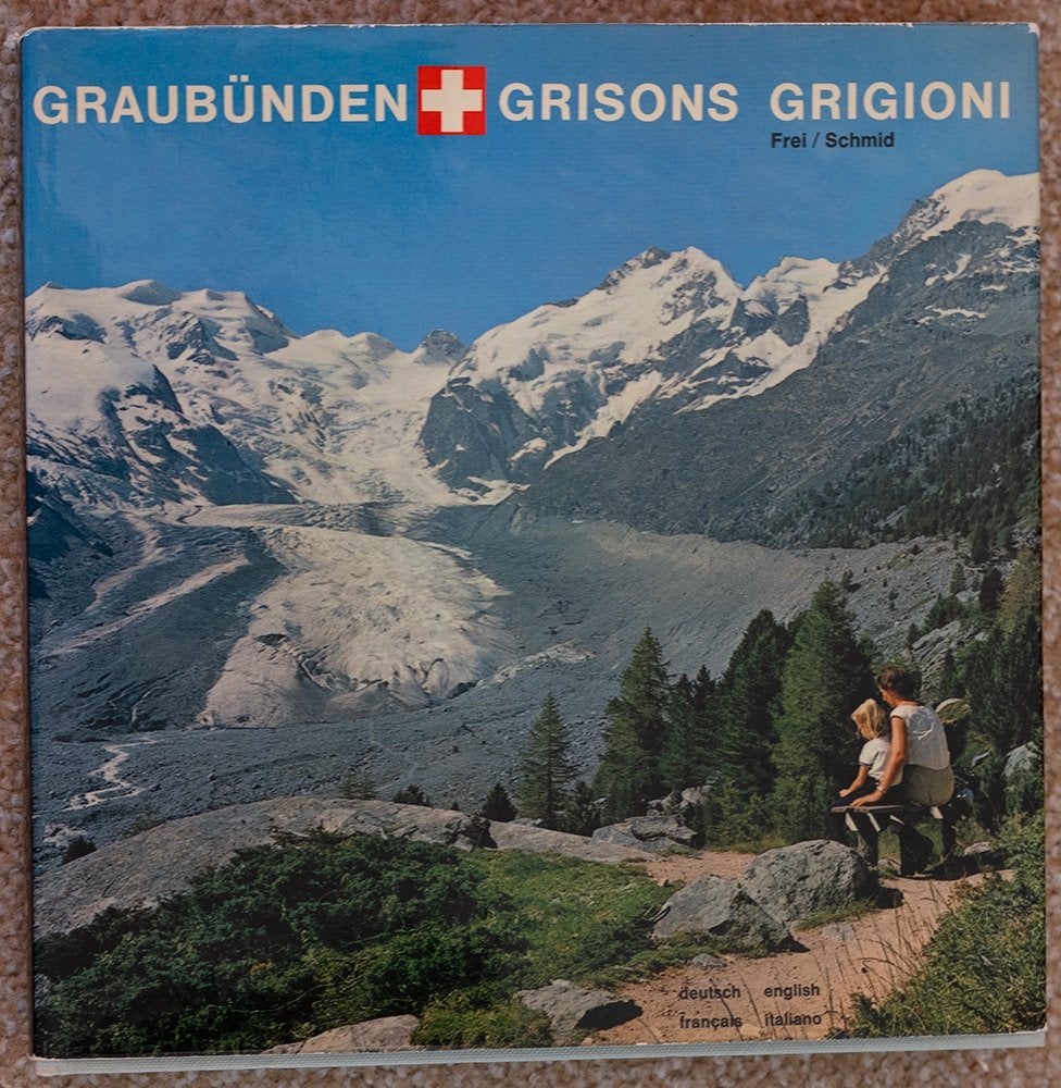 Boek 'Graubüden, Grisons, Grigioni', Boeken, Europa, Ophalen of Verzenden, Reisgids of -boek, Frei/Schmid