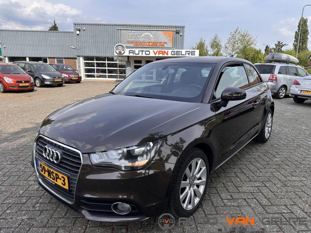Audi A1 1.4 TFSI Amb Pro Line S-Tronic Automaat (bj 2010), Automaat, Euro 5, 4 cilinders, Bruin