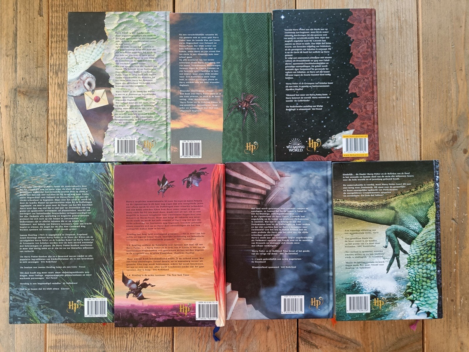 7 losse Harry Potter boeken., Boeken, Ophalen of Verzenden, Gelezen